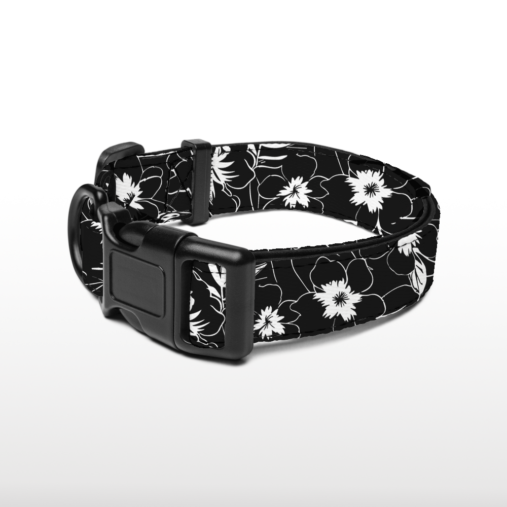 Plush Collar - Moonlight Petal