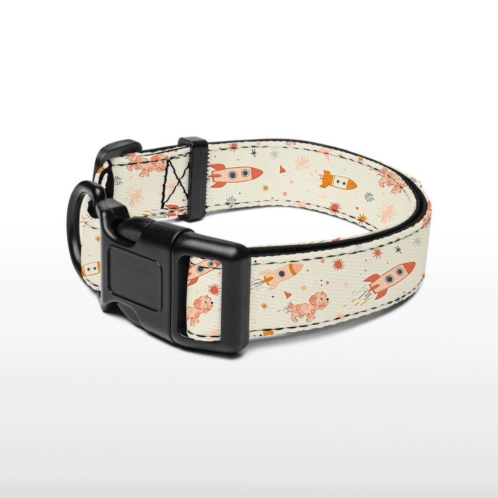 Plush Collar - Rocket Rovers