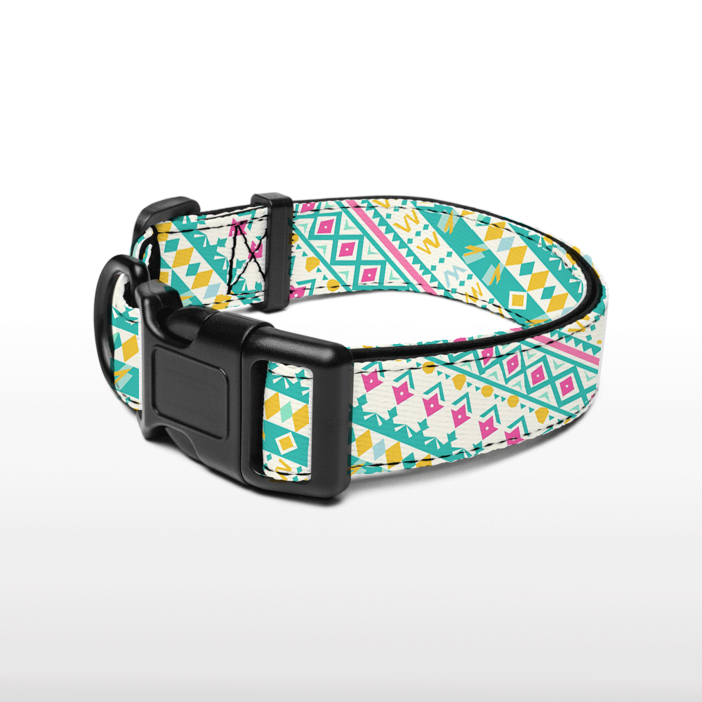 Plush Collar - Zesty Geo