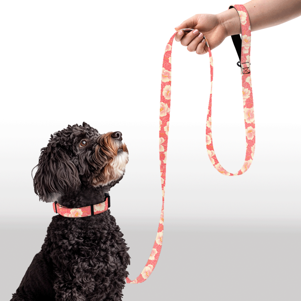 Plush Leash - Blossom Bling - Pink