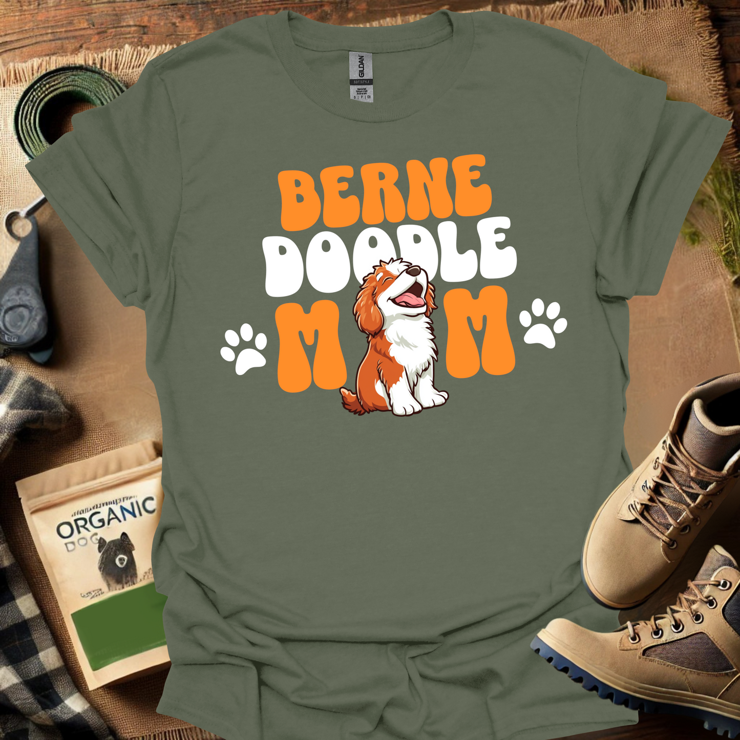 Berne Doodle Mom