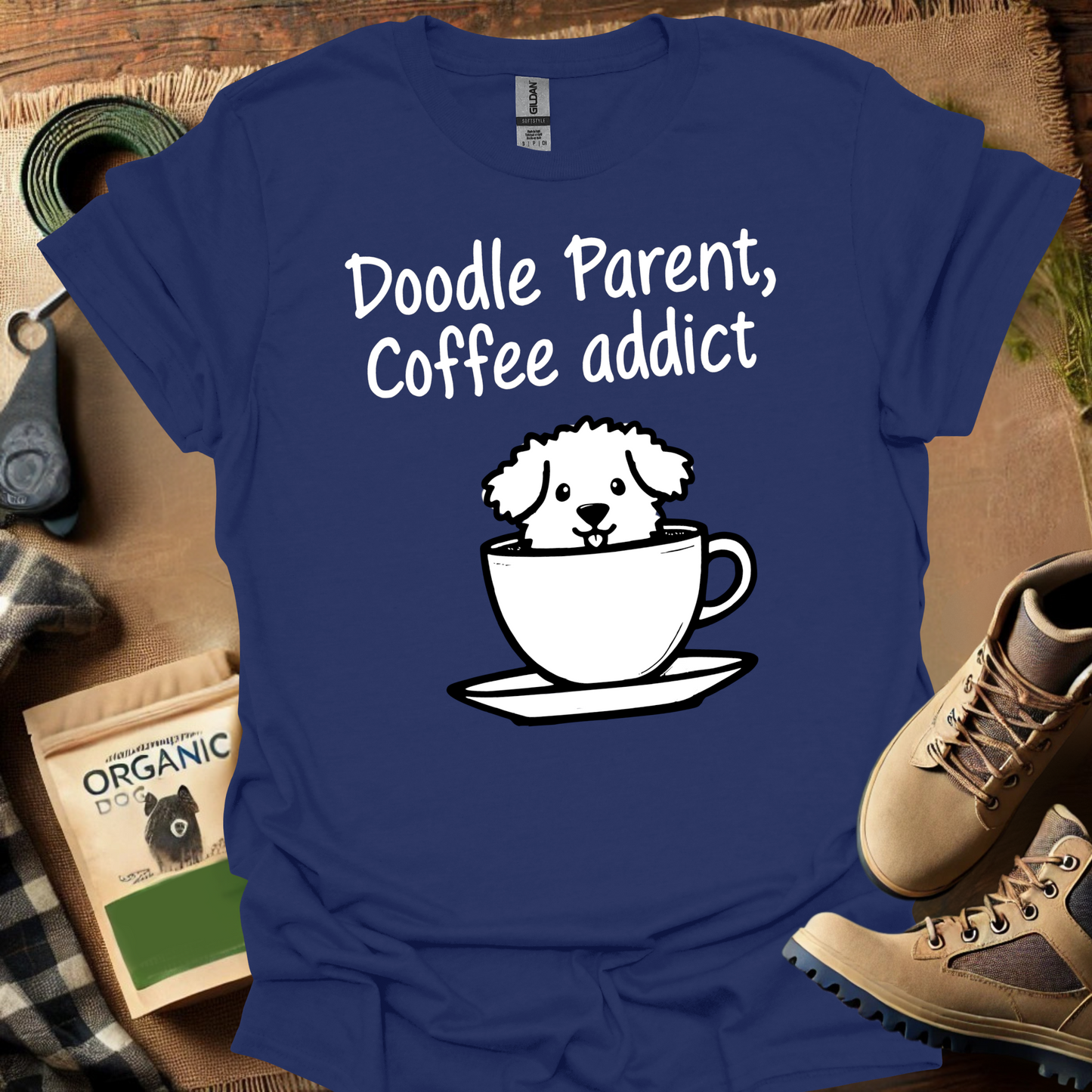 Doodle Parent Coffee Addict