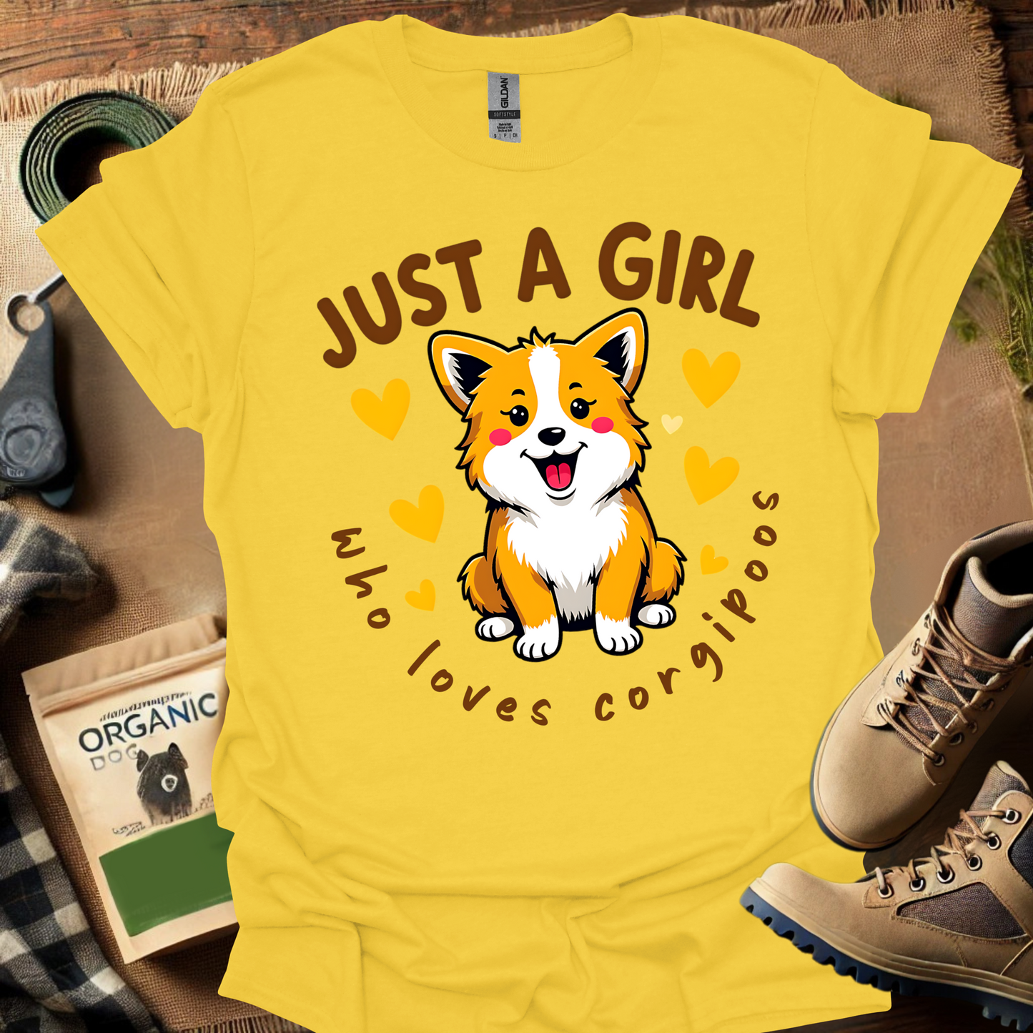 Just a Girl Who Loves Corgipoos
