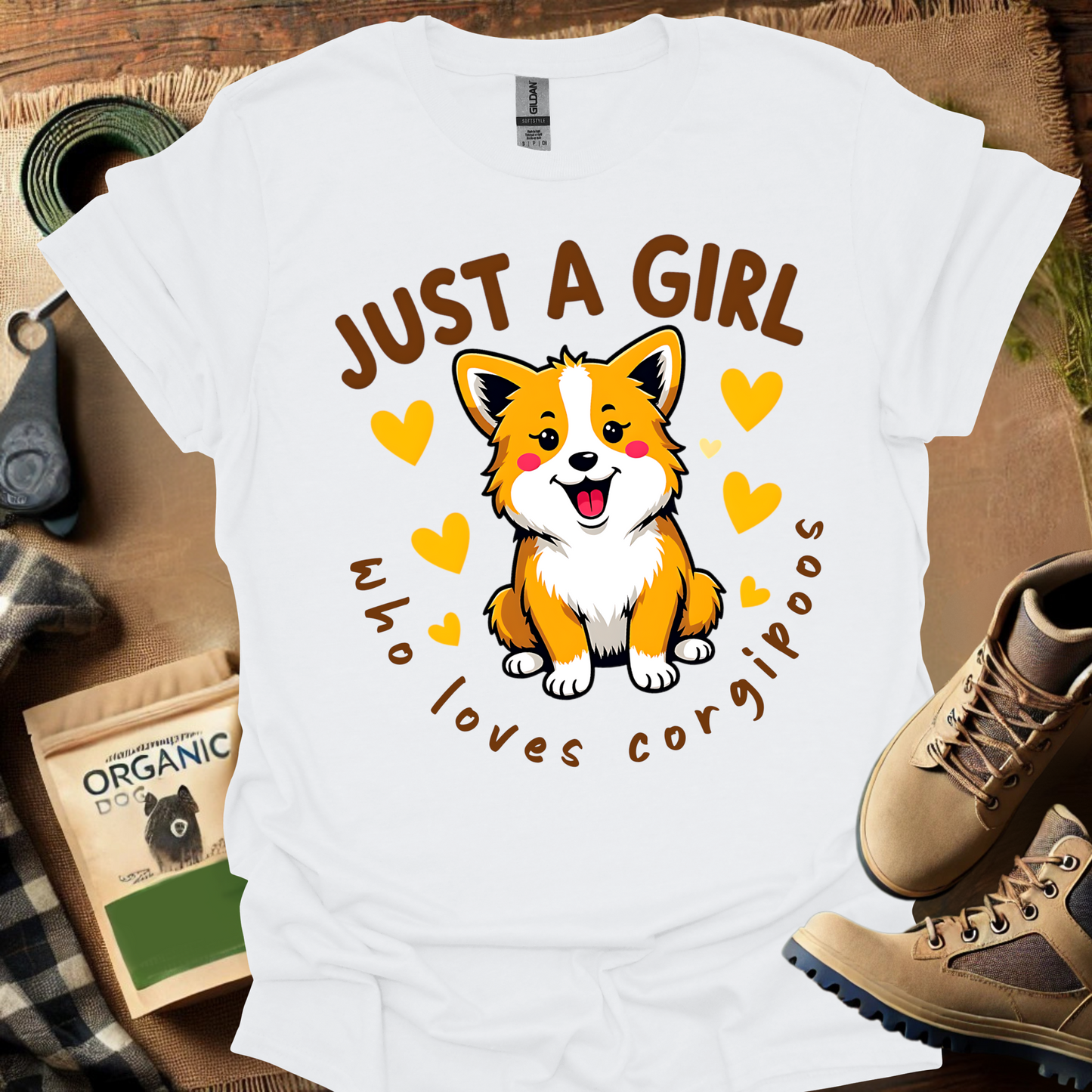 Just a Girl Who Loves Corgipoos