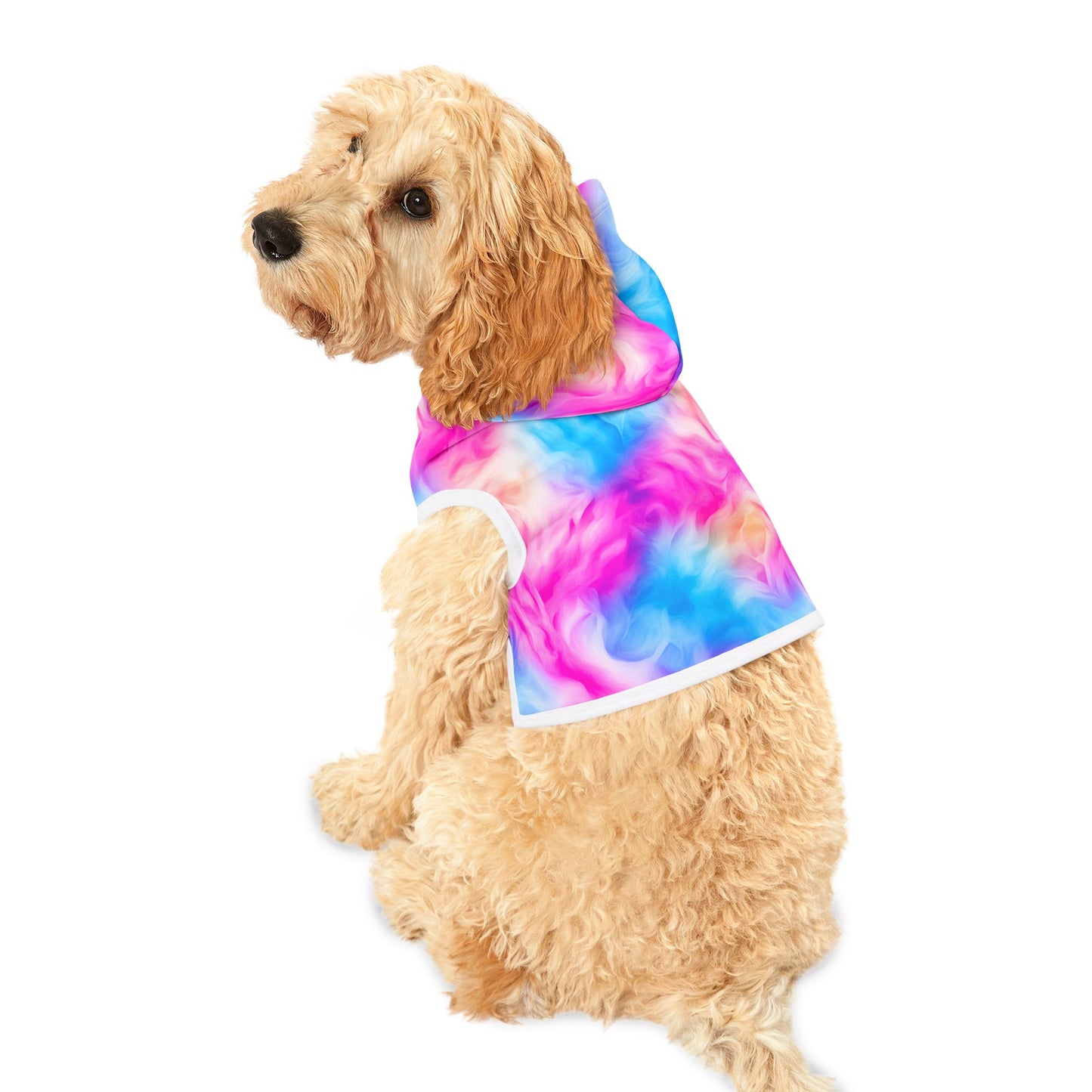 Plush Hoodie - Candy Cloudburst