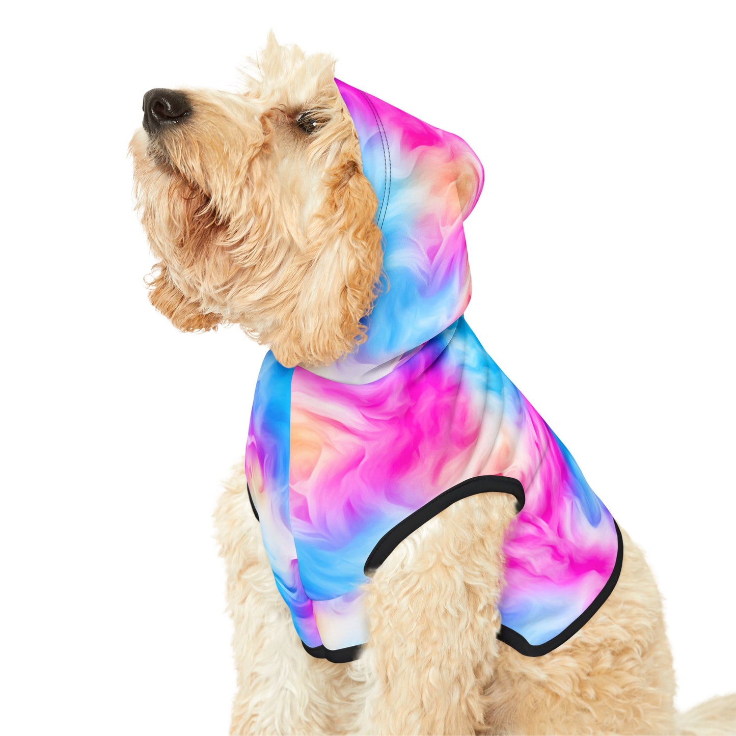 Plush Hoodie - Candy Cloudburst