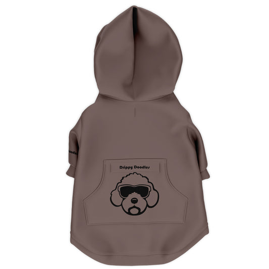 Cavi Dog Essential Zip-Up Hoodie - Earth