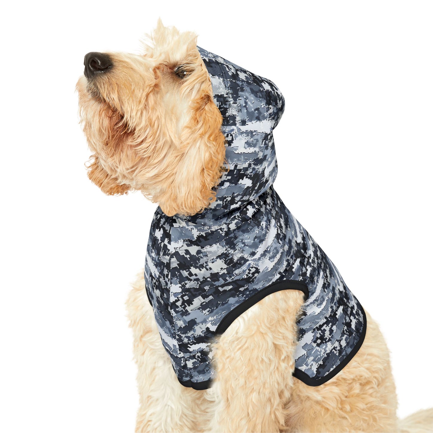 Plush Hoodie - Urban Camo