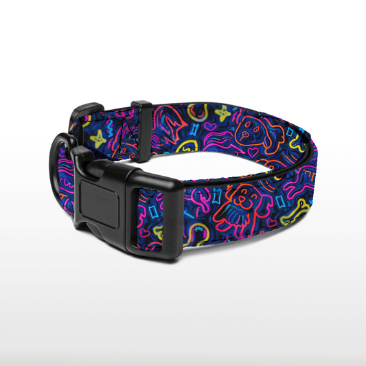 Plush Collar - Luminous Doodles