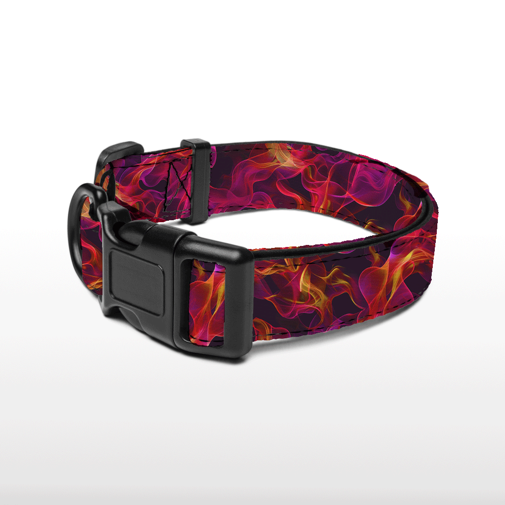 Plush Collar - Blaze n' Ripples