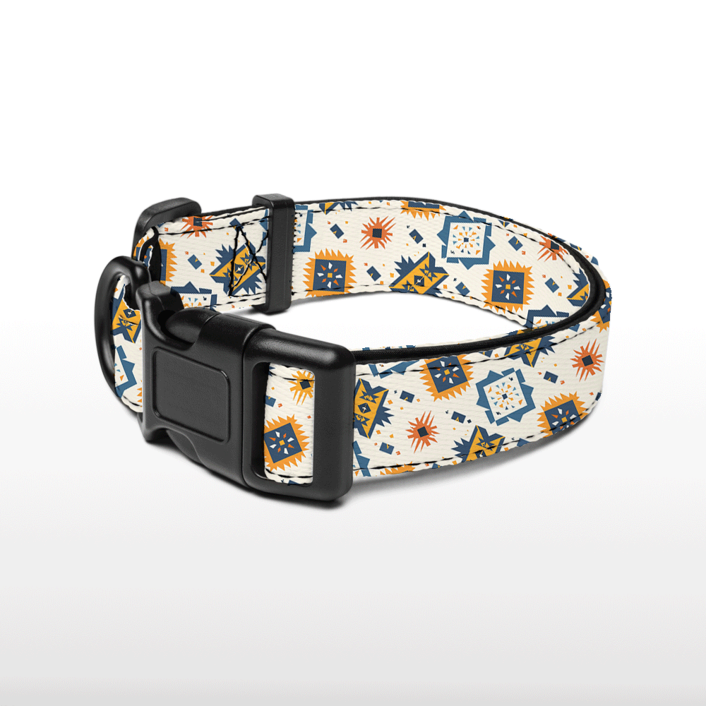 Plush Collar - Desert Diamonds