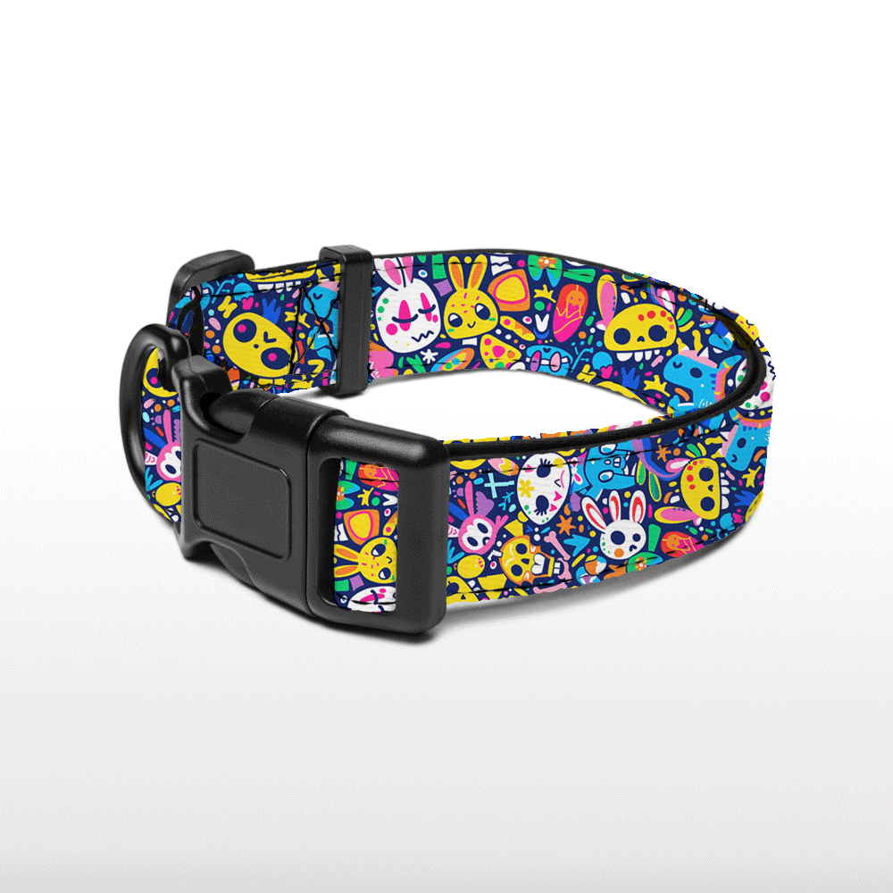 Plush Collar - Loco Bunny