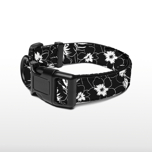 Plush Collar - Moonlight Petal