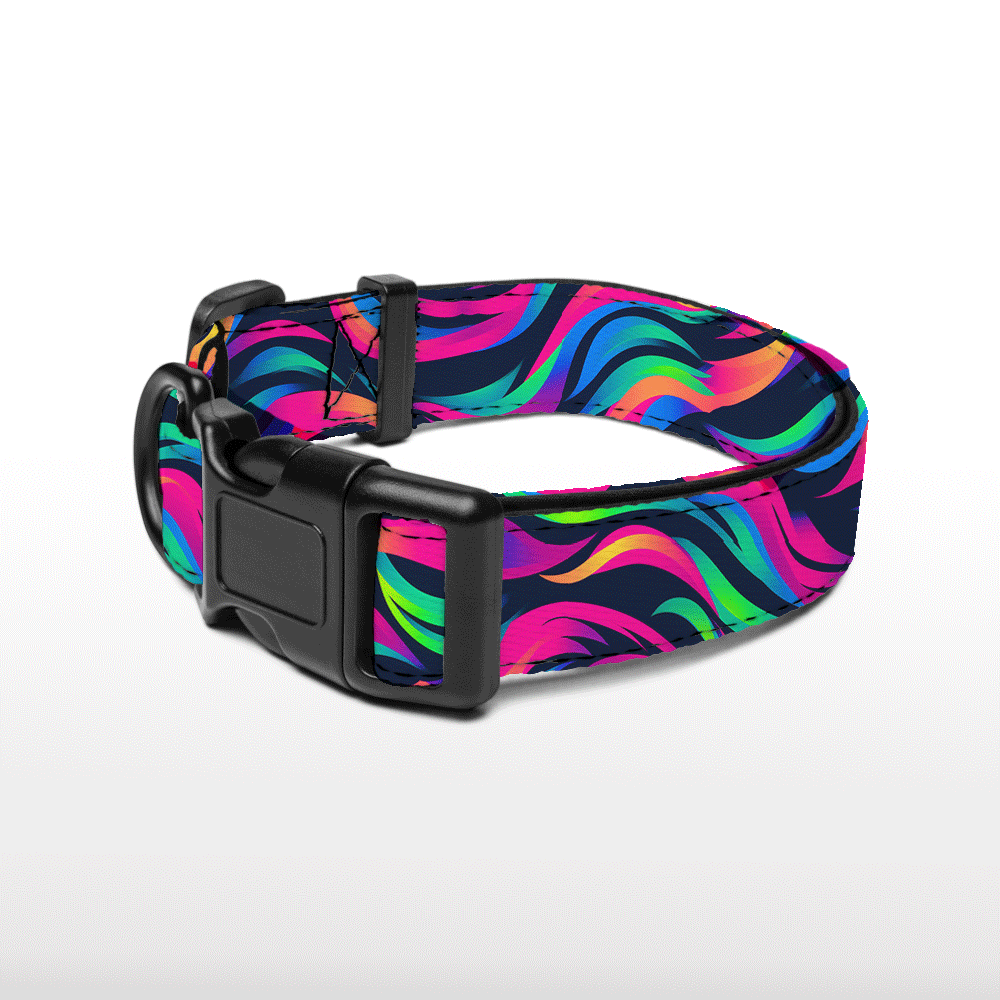 Plush Collar - Wavy Wonderland
