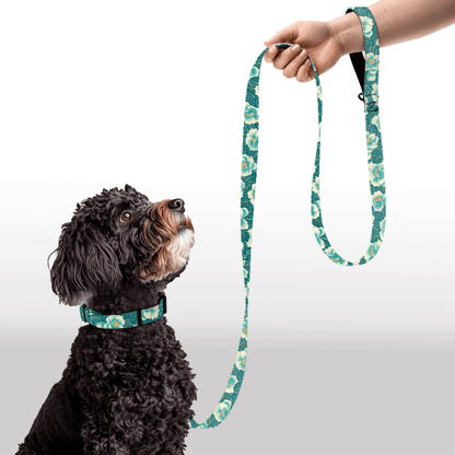 Plush Leash - Blossom Bling - Green