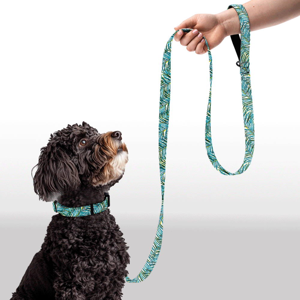 Plush Leash - Palms