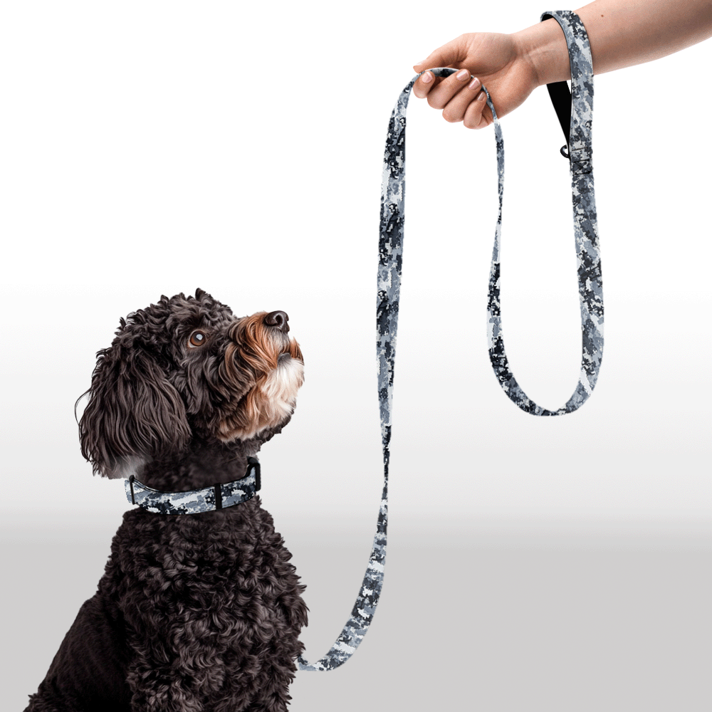 Plush Leash - Urban Camo