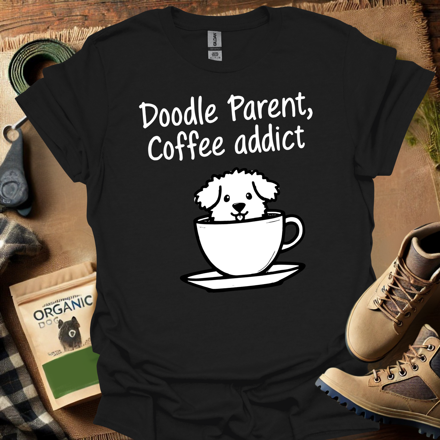 Doodle Parent Coffee Addict