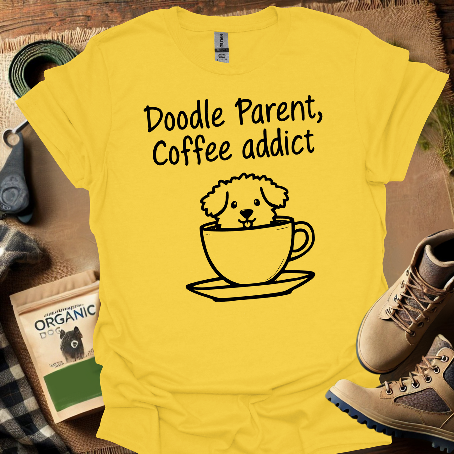 Doodle Parent Coffee Addict