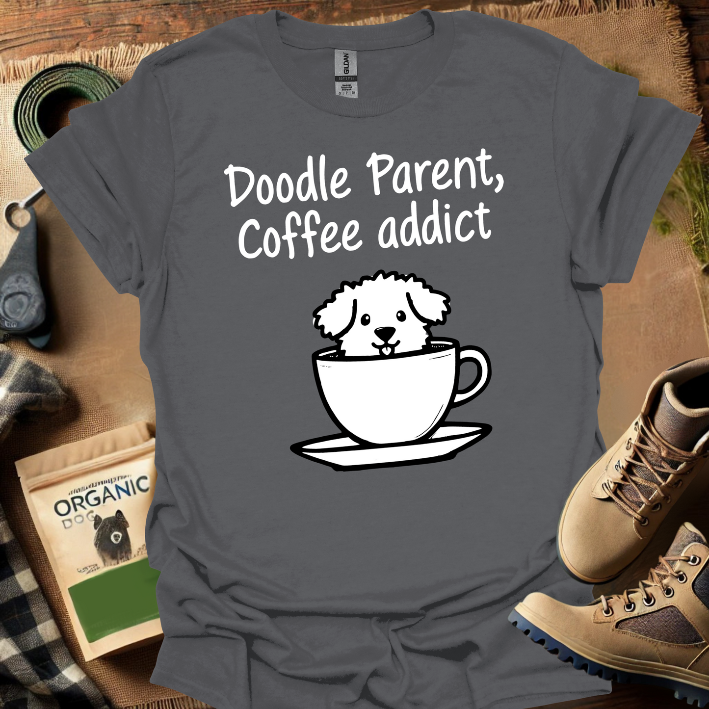 Doodle Parent Coffee Addict