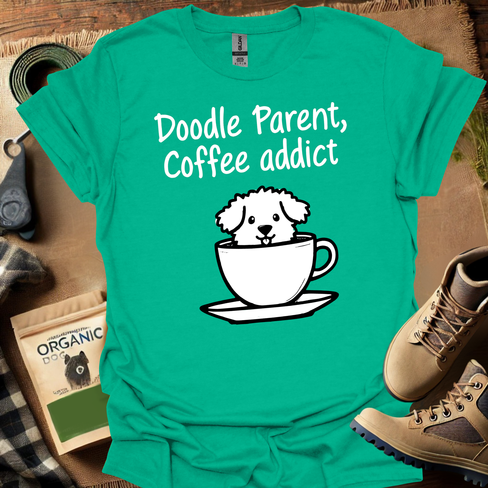 Doodle Parent Coffee Addict