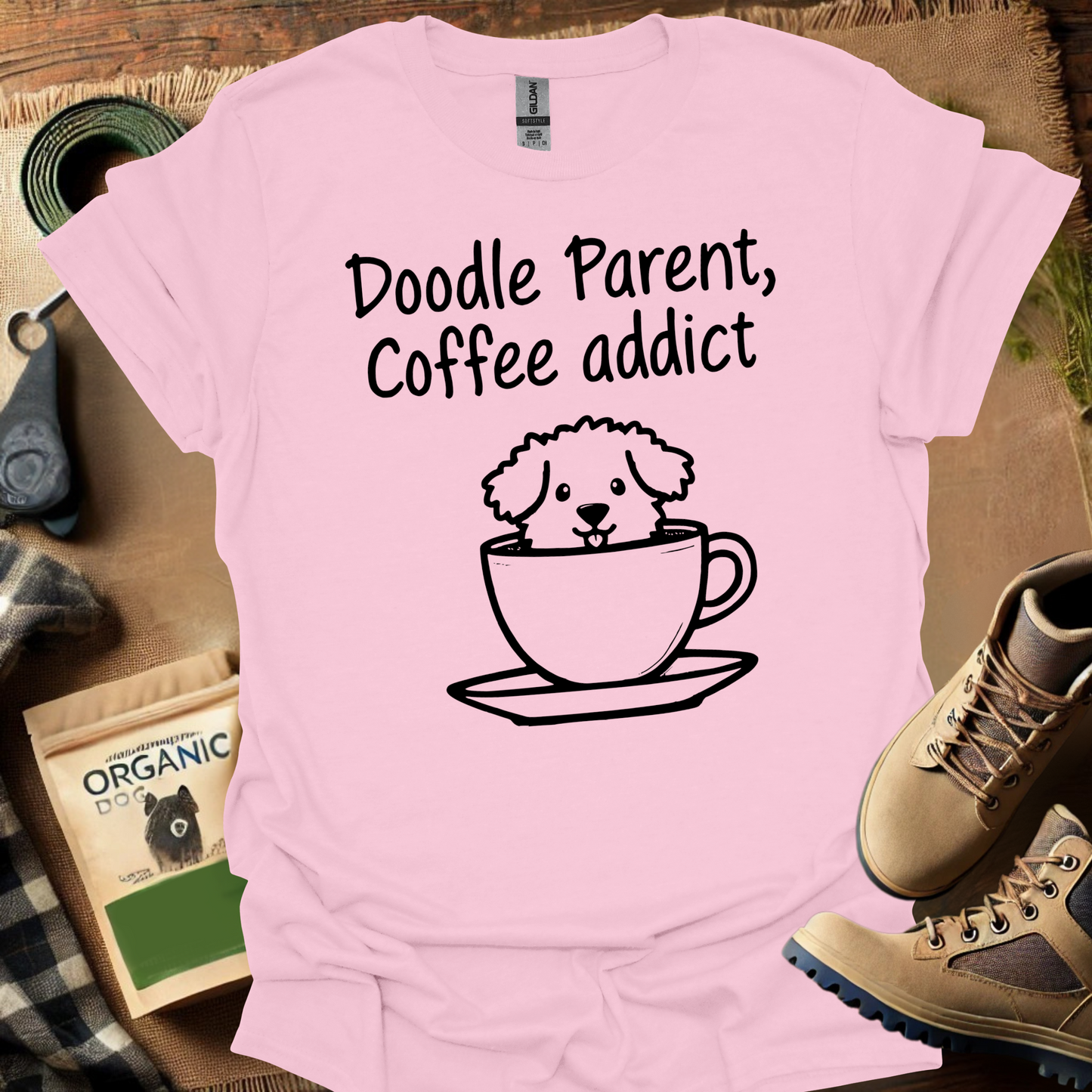 Doodle Parent Coffee Addict