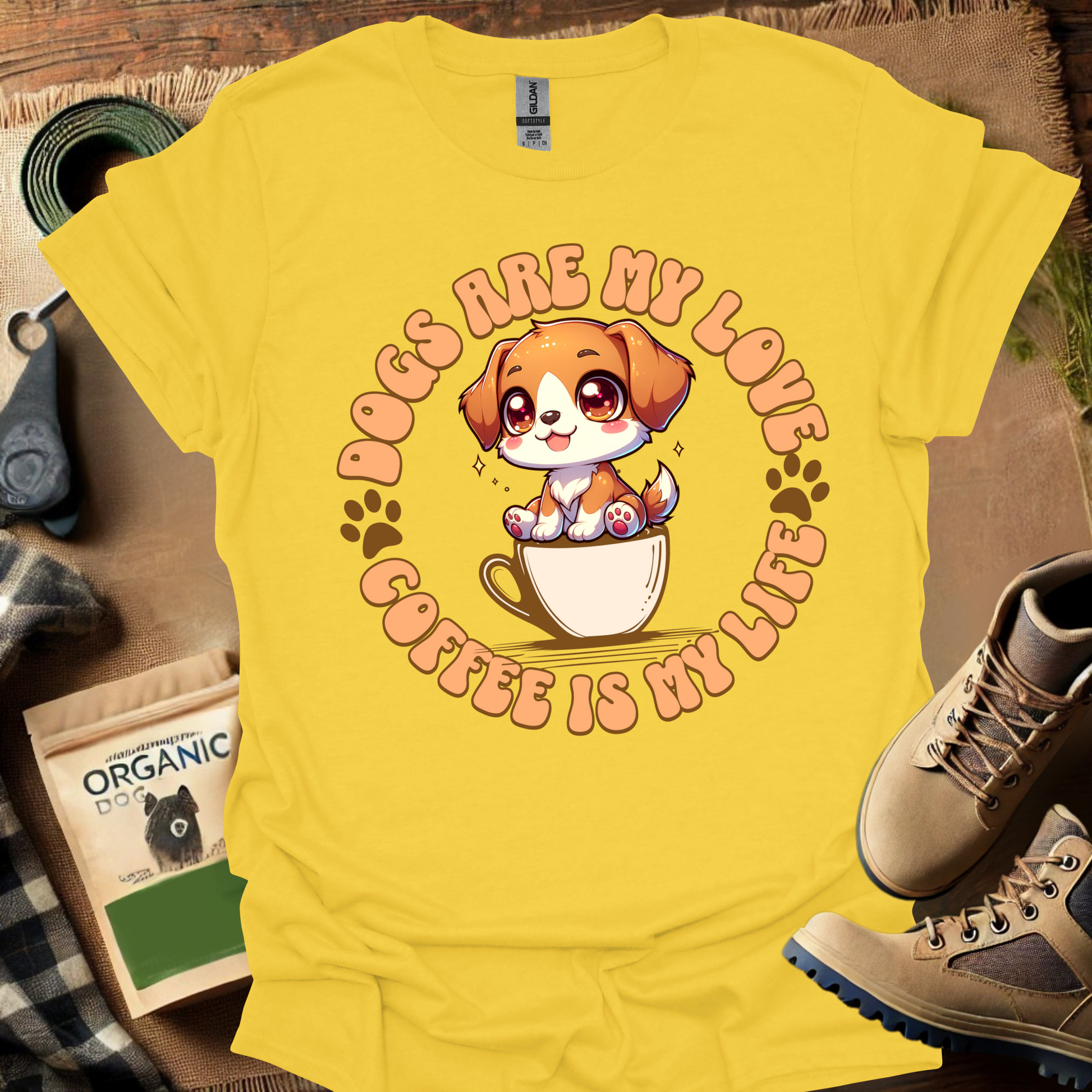 Dogs Are My Love And Coffee Is My Life