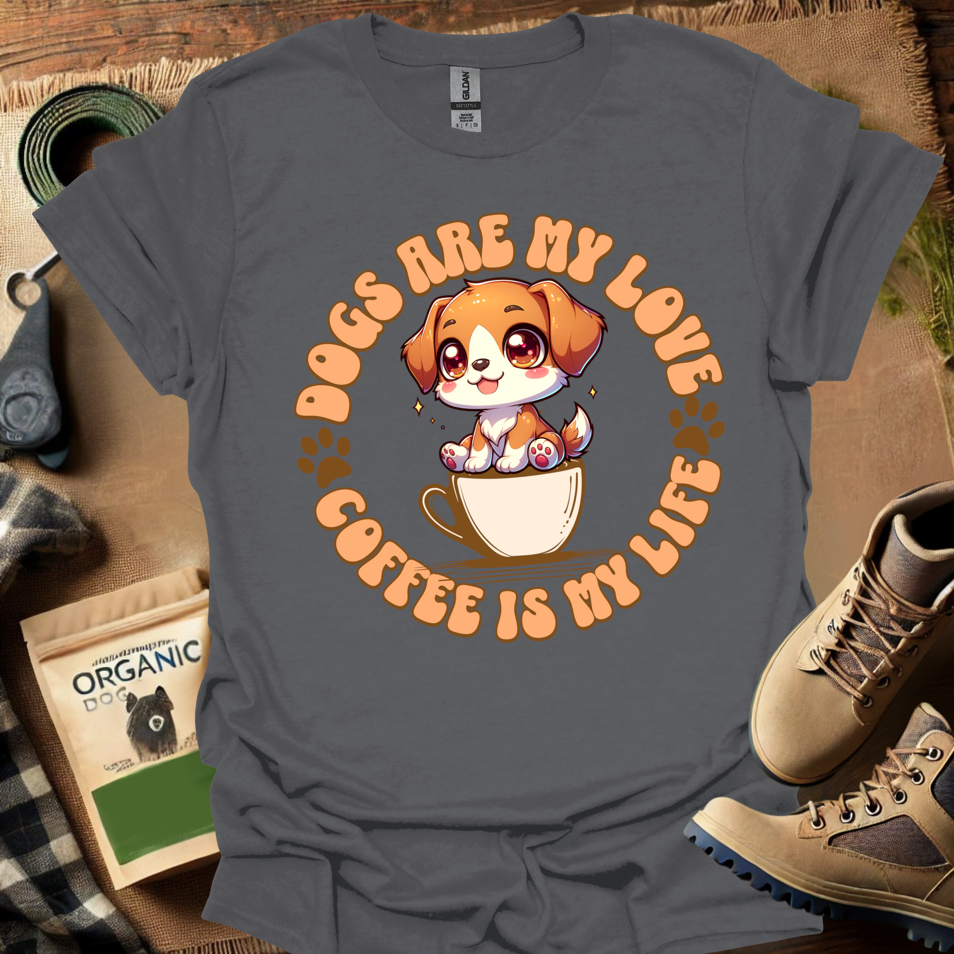 Dogs Are My Love And Coffee Is My Life